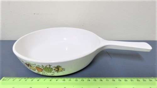 Vintage Corning Ware Spice of Life Le Persil P-83-B Menuette Handled Skillet 26 x 4,5 cm