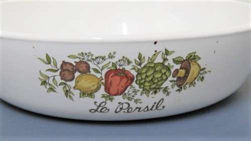 Vintage Corning Ware Spice of Life Le Persil P-83-B Menuette Handled Skillet 26 x 4,5 cm