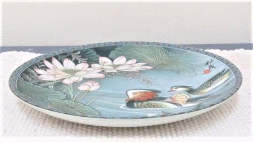 Stunning Vintage 1990 Imperial Jingdezhen Porcelain `Gift of Truth` Collector Plate Signed D: 215 mm