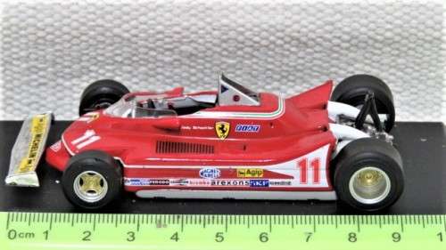 Die Cast Ferrari 312 T4 - 1979 Jody Scheckter No Hard Plastic Cover Made in China 1:43 L: 95 mm
