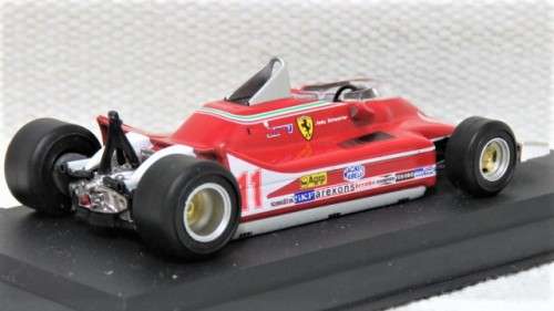 Die Cast Ferrari 312 T4 - 1979 Jody Scheckter No Hard Plastic Cover Made in China 1:43 L: 95 mm