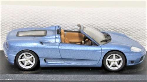 Stunning Die Cast Ferrari 360 Spider No Hard Plastic Cover Made in China Scale 1:43 L: 105 mm