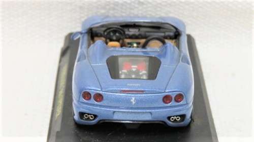 Stunning Die Cast Ferrari 360 Spider No Hard Plastic Cover Made in China Scale 1:43 L: 105 mm
