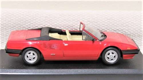 Fabulous Die Cast Ferrari Mondial Cabrio No Hard Plastic Cover Made in China Scale 1:43 L: 105 mm