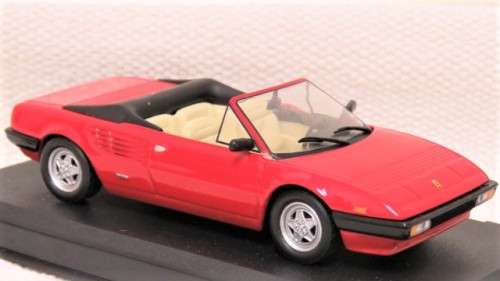 Fabulous Die Cast Ferrari Mondial Cabrio No Hard Plastic Cover Made in China Scale 1:43 L: 105 mm