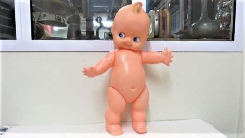 Highly Collectible Wonderful Vintage Large Kewpie Doll L: 52 cm