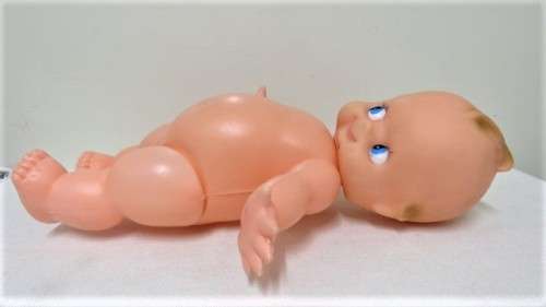 Highly Collectible Wonderful Vintage Large Kewpie Doll L: 52 cm