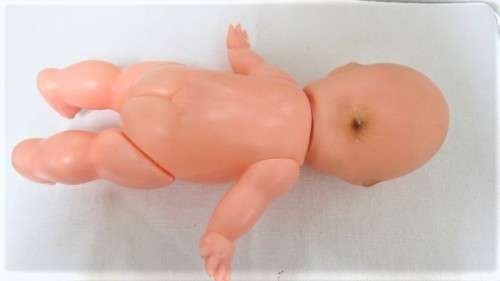 Highly Collectible Wonderful Vintage Large Kewpie Doll L: 52 cm
