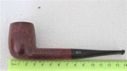 Fantastic Vintage GBD International Billiard (1221) Tobacco Pipe L: 14 cm