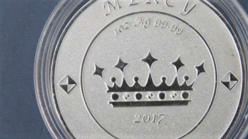 Proof Silver 2017 Kingdom Currency Mercy Coin 1oz. Ag 99.99