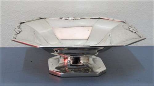 H/marked Antique Birmingham Elkington & Co Ltd Edward VIII 1936-37 Footed Silver Bon Bon Dish 113 g