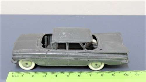 Vintage Corgi Toys Die Cast Chevrolet Impala No Paint No Box Scale 1:50 110 mm SOLD AS IS
