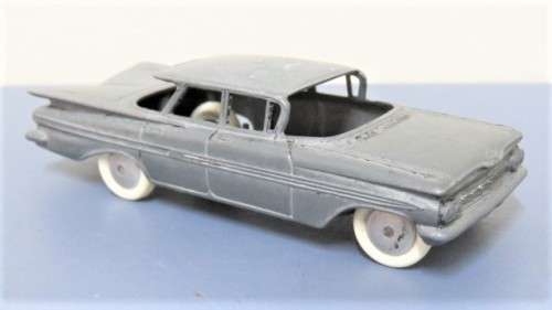 Vintage Corgi Toys Die Cast Chevrolet Impala No Paint No Box Scale 1:50 110 mm SOLD AS IS