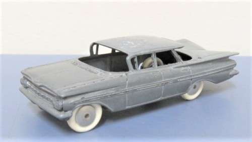 Vintage Corgi Toys Die Cast Chevrolet Impala No Paint No Box Scale 1:50 110 mm SOLD AS IS
