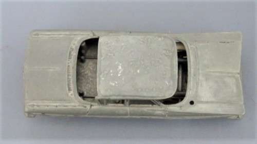 Vintage Corgi Toys Die Cast Chevrolet Impala No Paint No Box Scale 1:50 110 mm SOLD AS IS