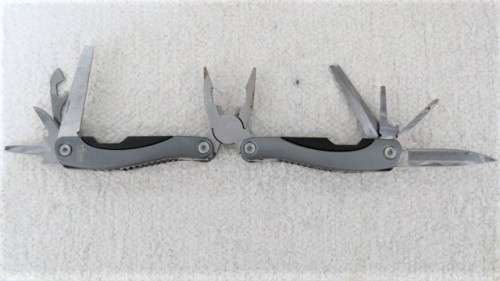 Superb Vintage Assagai Multi Tool With Nylon Belt Pouch L: 100 mm