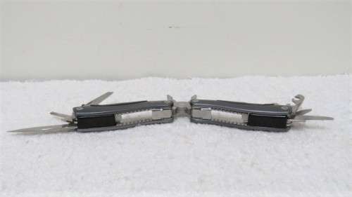 Superb Vintage Assagai Multi Tool With Nylon Belt Pouch L: 100 mm