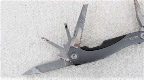 Superb Vintage Assagai Multi Tool With Nylon Belt Pouch L: 100 mm