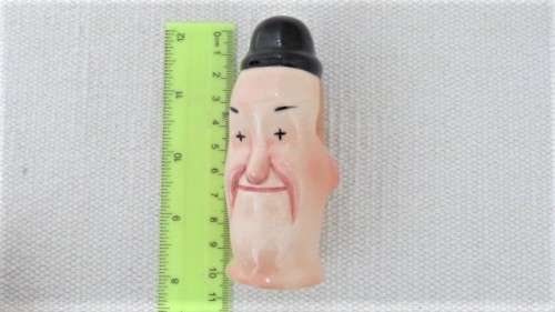 Wonderful Vintage Beswick Laurel And Hardy Salt/Pepper Cruet Set With Stand 9,5 x 12 cm