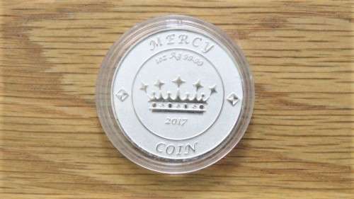 Proof Silver 2017 Kingdom Currency Mercy Coin 1oz. Ag 99.99