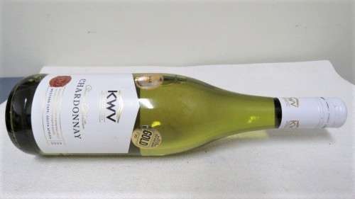 Sealed 750ml Bottle of Award Winning KWV Classic Collection 2022 Chardonnay