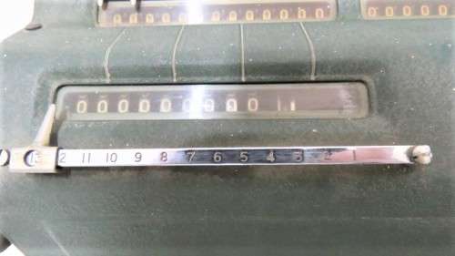 Vintage Atvidaberg-Facit Model TK Mechanical Pinwheel Calculator Made In Sweden SOLD AS IS