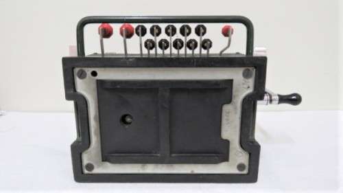 Vintage Atvidaberg-Facit Model TK Mechanical Pinwheel Calculator Made In Sweden SOLD AS IS