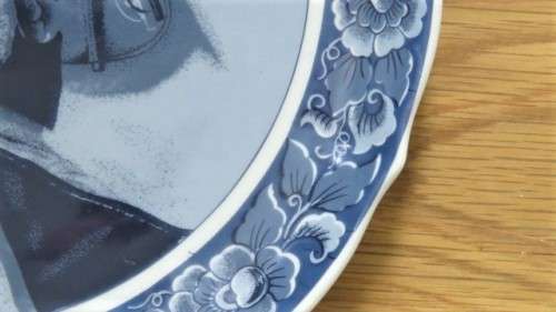 Vintage Oude Molen Fabriek Delft Special Limited Collectors Edition `The Flute Player` Plate 260 mm