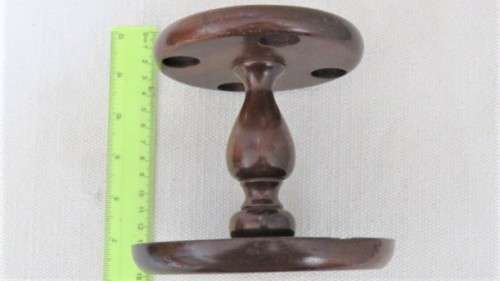 Awesome Vintage Tobacco Pipe Stand With Four Pipes Details in Description