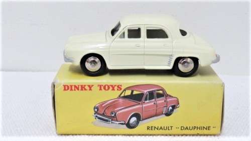 Boxed Dinky Toys Editions Atlas Die Cast Renault `Dauphine` #24 E Scale 1:43 L: 90 mm