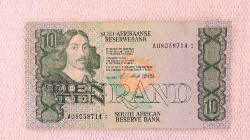Four South African Bank Notes - R20, R10, R5, R2 Gerhard de Kock & CL Stals Details in Description