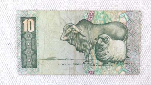 Four South African Bank Notes - R20, R10, R5, R2 Gerhard de Kock & CL Stals Details in Description