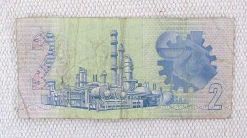 Four South African Bank Notes - R20, R10, R5, R2 Gerhard de Kock & CL Stals Details in Description