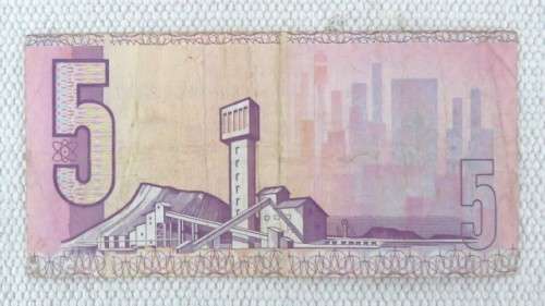 Four South African Bank Notes - R20, R10, R5, R2 Gerhard de Kock & CL Stals Details in Description