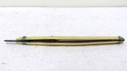 Vintage Blue Diamond 105 Cut Throat Straight Razor In Box Made By Solingen Germany L: 243 mm