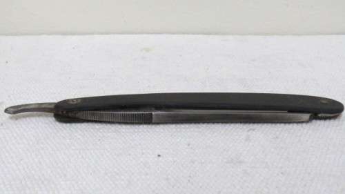 Vintage Kropp Cutthroat Straight Razor In Box Wood Handle Ground in Hamburg L: 260 mm SOLD AS IS