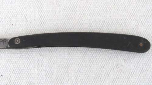 Vintage Kropp Cutthroat Straight Razor In Box Wood Handle Ground in Hamburg L: 260 mm SOLD AS IS