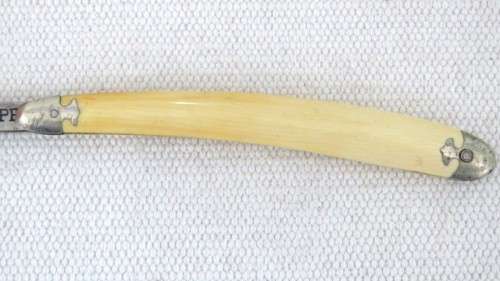Vintage Boxed Kropp Cutthroat Straight Razor Bakelite Handle Made in England Ground in Hamburg 24 cm