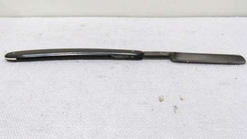 Vintage Boxed Kropp Cutthroat Straight Razor Brown Handle Made & Ground In Sheffield England 25,5 cm