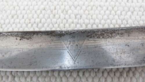 Vintage J.A. Henckels Solingen Zwillingswerk Cutthroat Razor Original Box Decorated Handle 23,5 cm