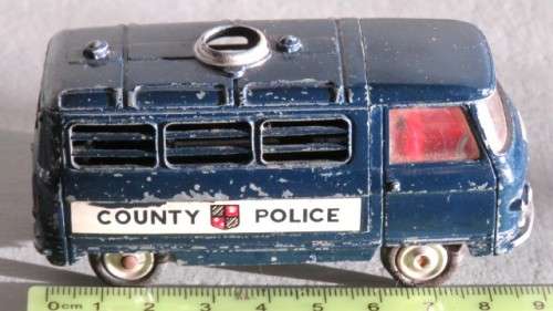 Vintage Corgi Toys Die Cast Commer 3/4 Ton Chassis County Police Van No Box Scale 1:43 SOLD AS IS