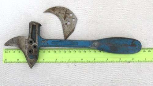 Vintage Size Sheet Car Body Hazet 1960 Metal Sheet Cutter Tool With Extra Blade L: 27 cm SOLD AS IS
