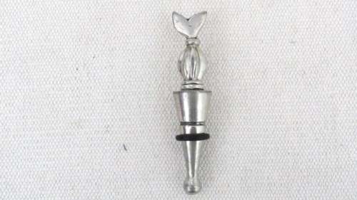 Wonderful Vintage Carrol Boyes (1954-2019) S. Africa Functional Art Pewter Bottle Stopper 115 mm