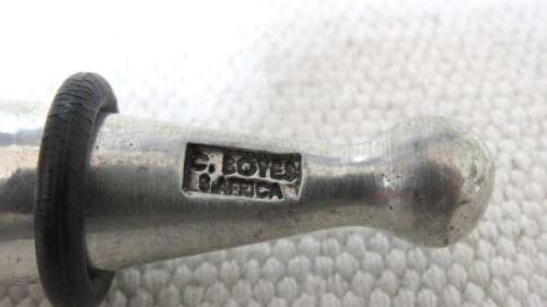 Wonderful Vintage Carrol Boyes (1954-2019) S. Africa Functional Art Pewter Bottle Stopper 115 mm