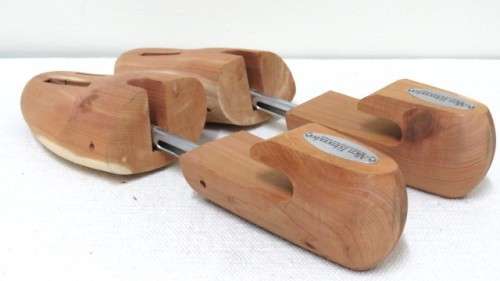 Superb Vintage Allen Edmonds USA Full-Toe Cedar Shoe Trees Size Large L: 32 cm