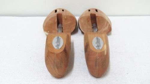 Superb Vintage Allen Edmonds USA Full-Toe Cedar Shoe Trees Size Large L: 32 cm