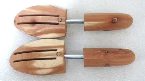 Superb Vintage Allen Edmonds USA Full-Toe Cedar Shoe Trees Size Large L: 32 cm