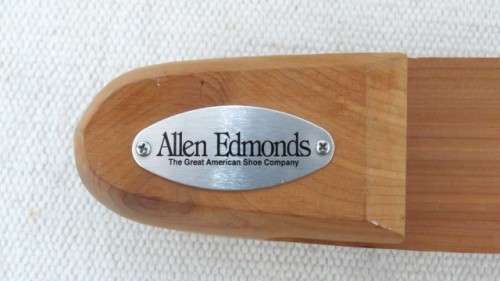 Superb Vintage Allen Edmonds USA Full-Toe Cedar Shoe Trees Size Large L: 32 cm
