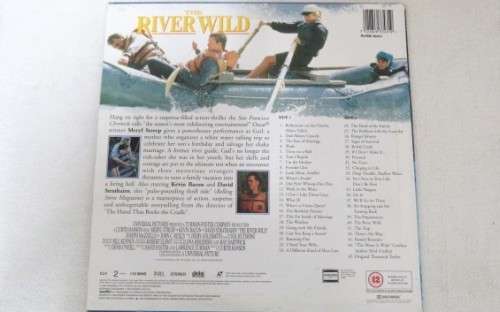 Vintage `The River Wild` Widescreen Edition LaserDisc Dolby Surround Sound - Meryl Streep SOLD AS IS