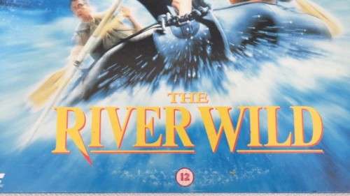 Vintage `The River Wild` Widescreen Edition LaserDisc Dolby Surround Sound - Meryl Streep SOLD AS IS